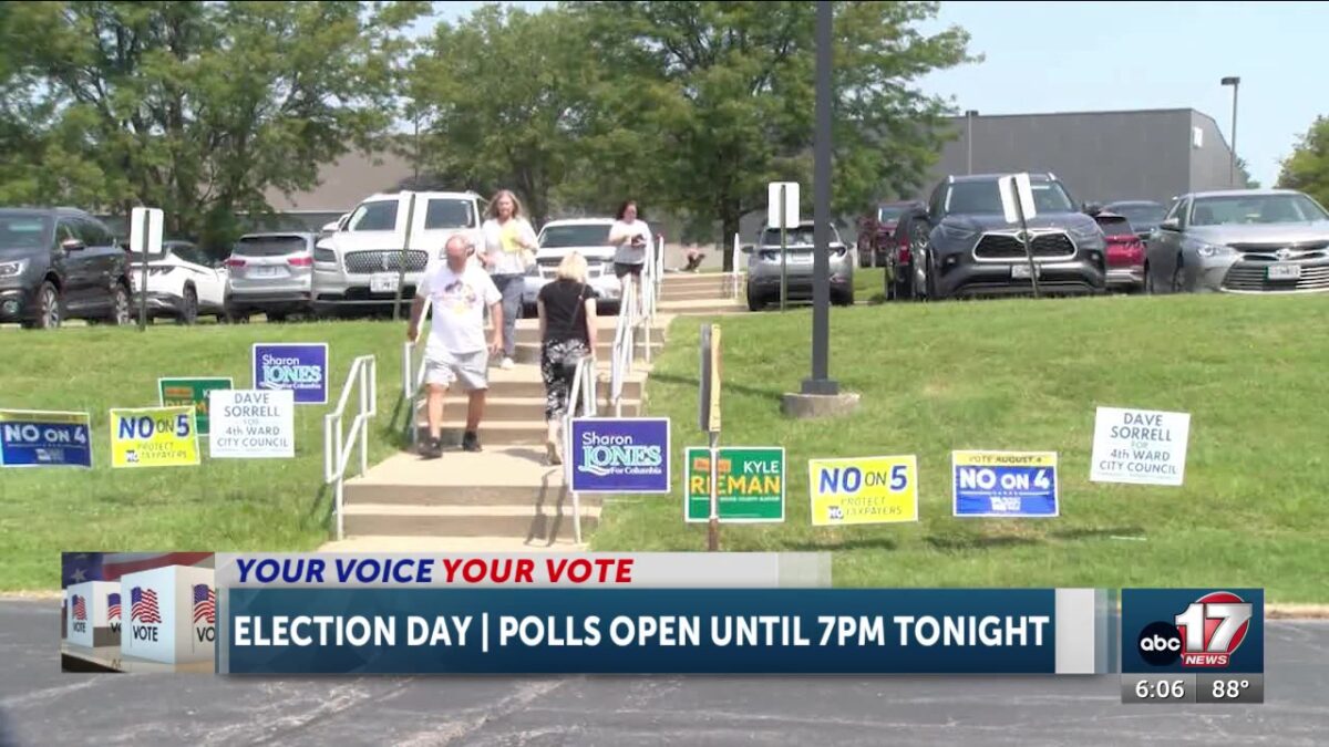 Turnout exceeds 20% in Boone