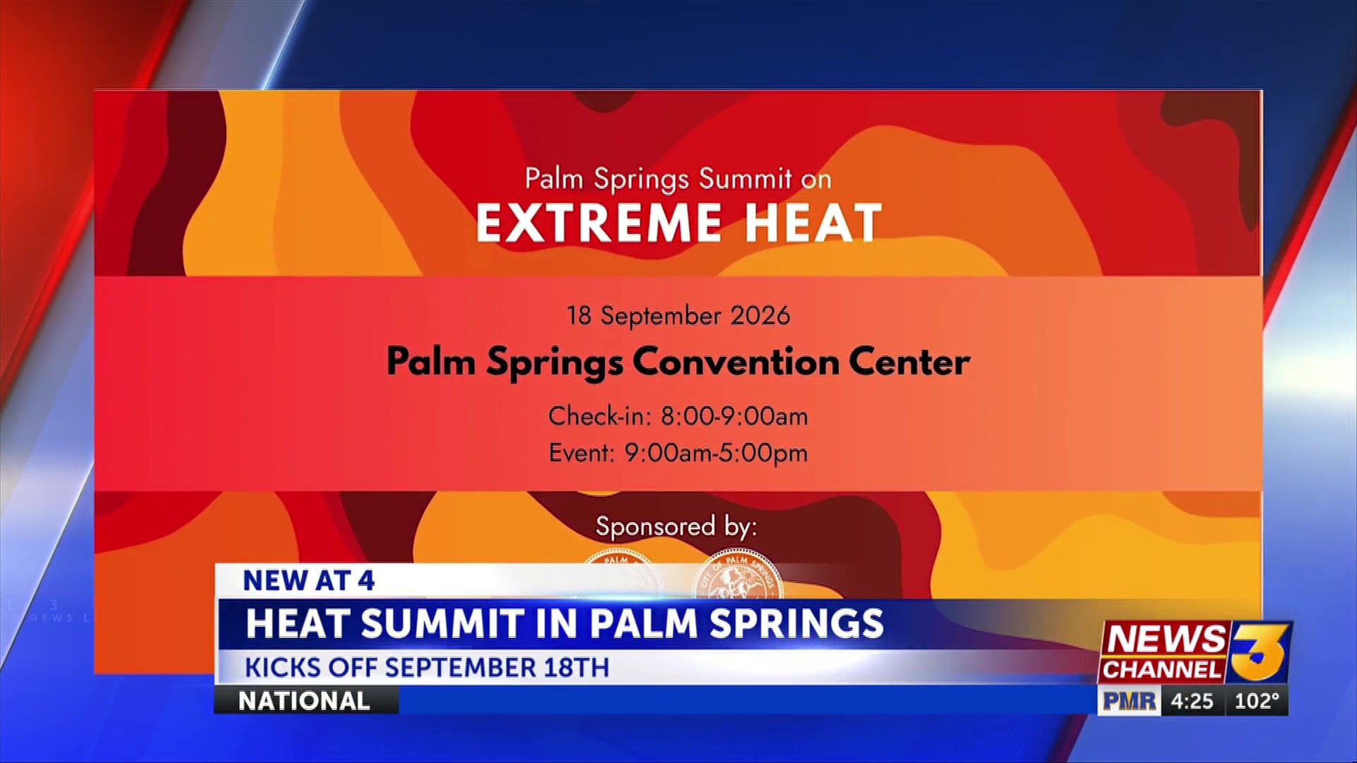 Palm Springs announces speaker lineup for inaugural extreme heat summit
