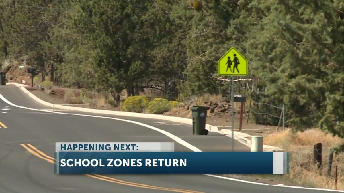 Drivers urged to slow down as Bend schools return September 9th