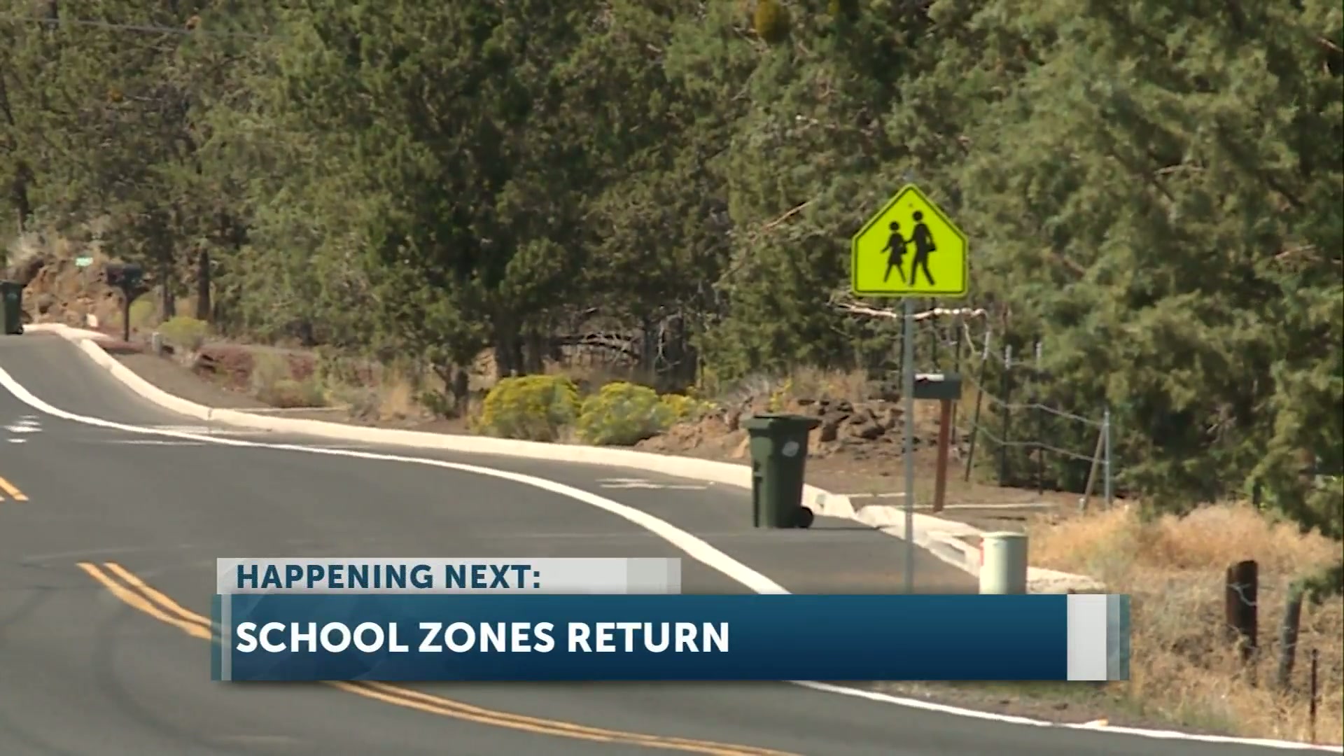 Drivers urged to slow down as Bend schools return September 9th