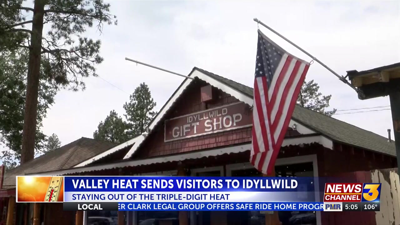 Valley heat sends visitors to Idyllwild