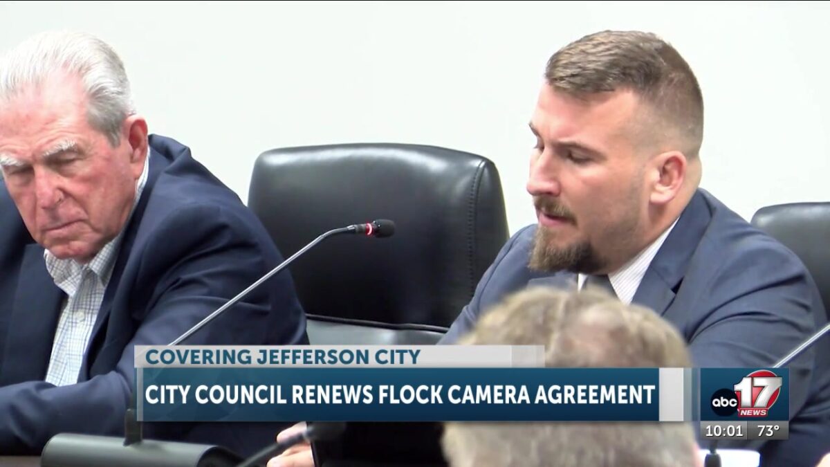 Jefferson City Council renews Flock agreement amid nationwide debate over its use