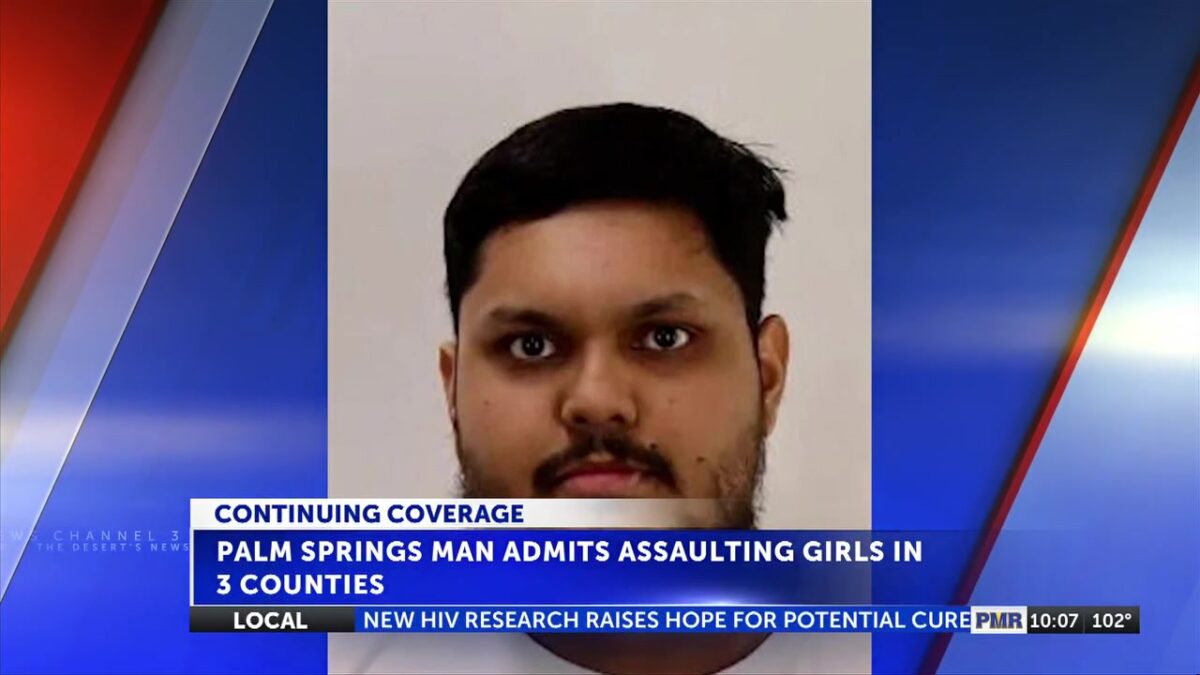 Palm Springs man who assaulted girls across region facing over 20 years in prison