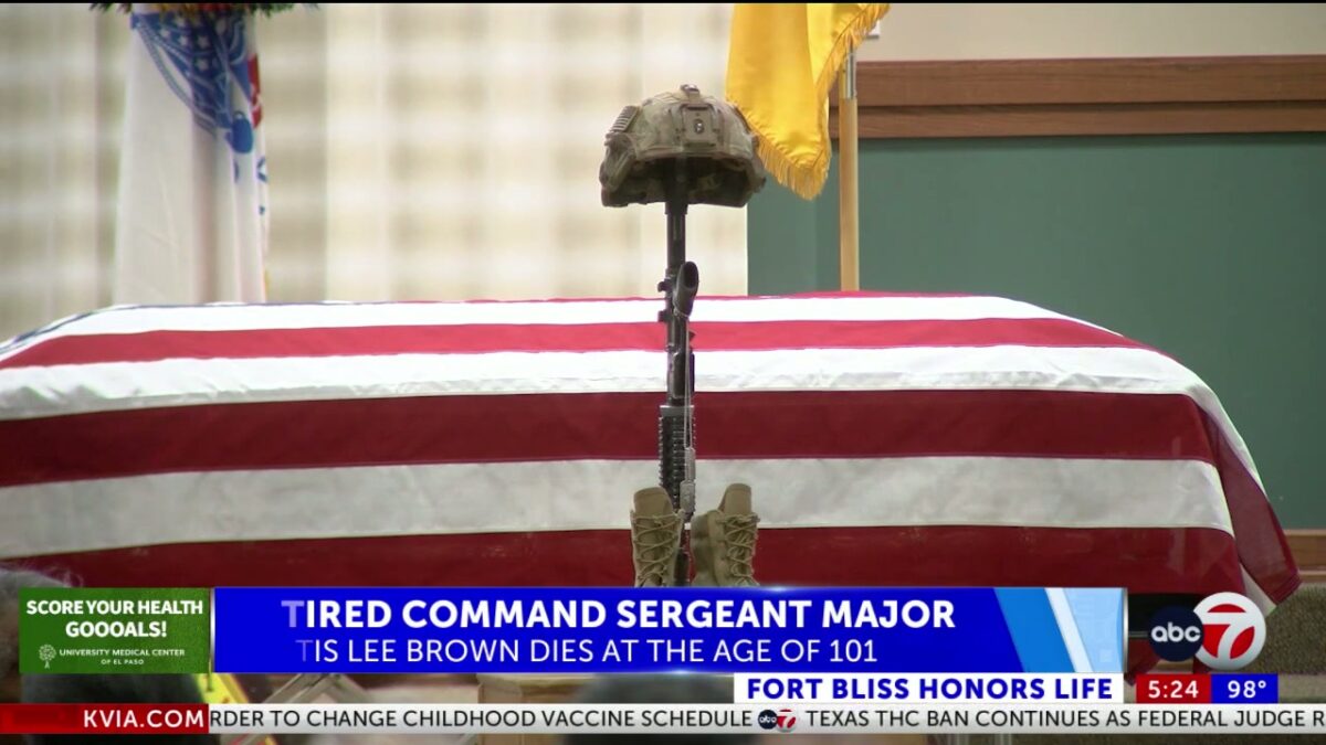 Fort Bliss honors life