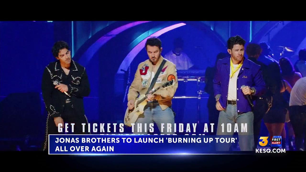 Jonas Brothers bring ‘The Burning Up Tour All Over Again’ to Acrisure Arena