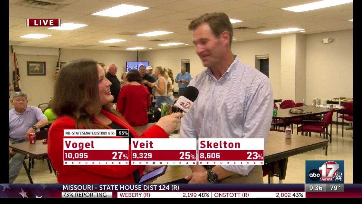 Jake Vogel wins Republican nomination for Missouri’s Sixth Senate district