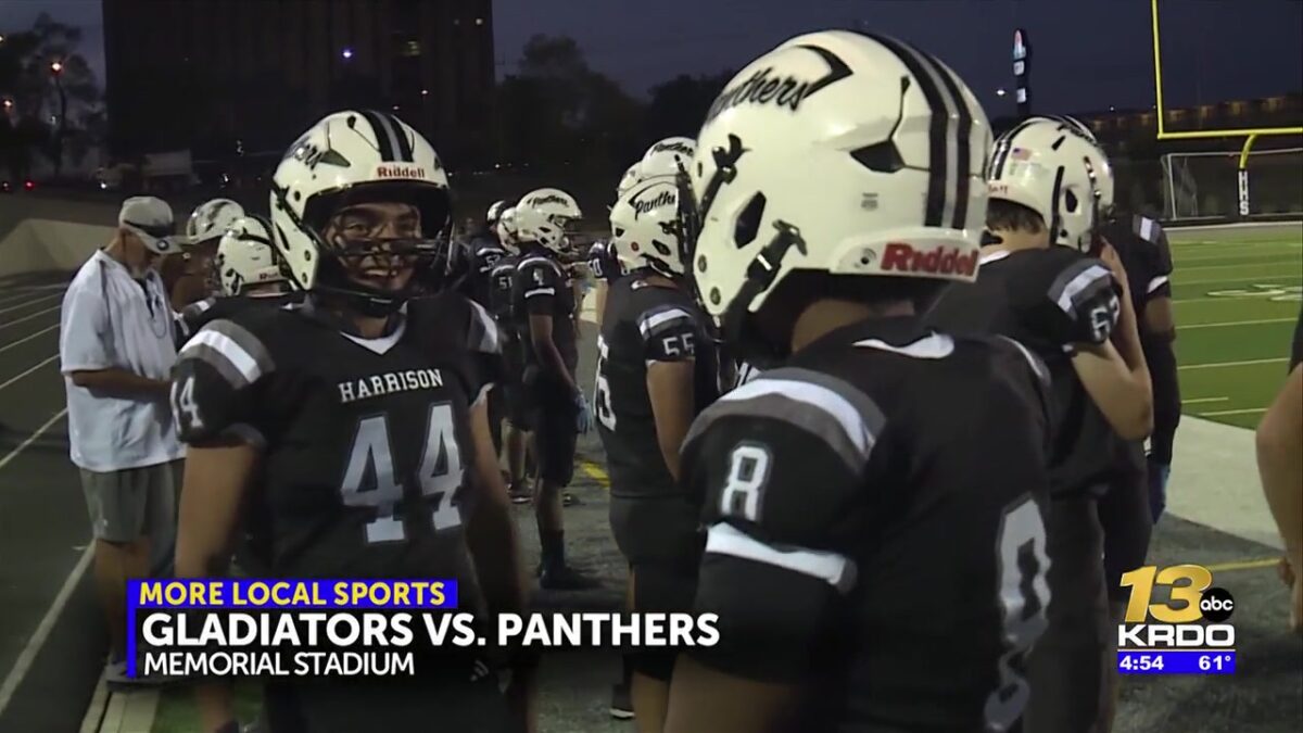 The Widefield football team gets a “W” against Harrison