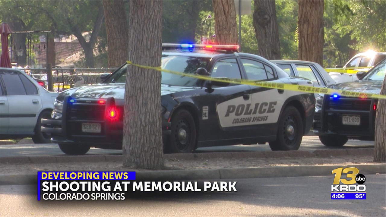 Colorado Springs Police investigating shooting at Memorial Park