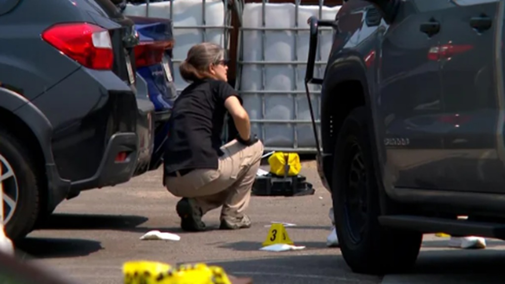 The Minnetonka Police Department says an officer's unoccupied vehicle hit and injured a burglary suspect Monday morning near George Floyd Square in south Minneapolis.