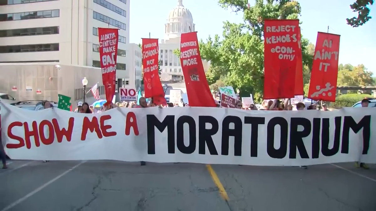 QUESTION OF THE DAY: Would you support a moratorium on data centers?