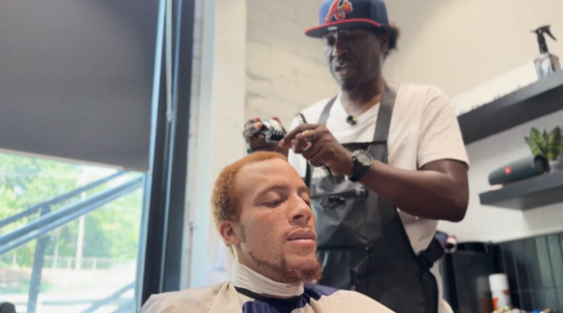 Master barber Ali Da Barber says it all started when his barber made a mistake before his prom