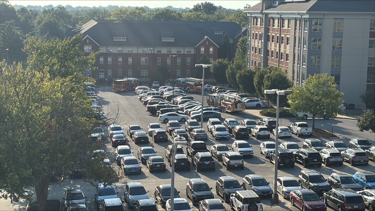 Columbia firefighters put out fire at Brooks Hall on MU’s campus