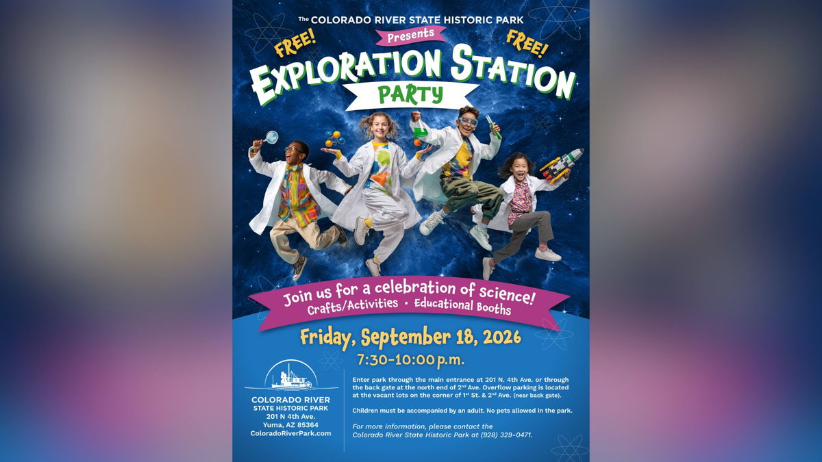 Colorado River Park hosts Exploration Station Party