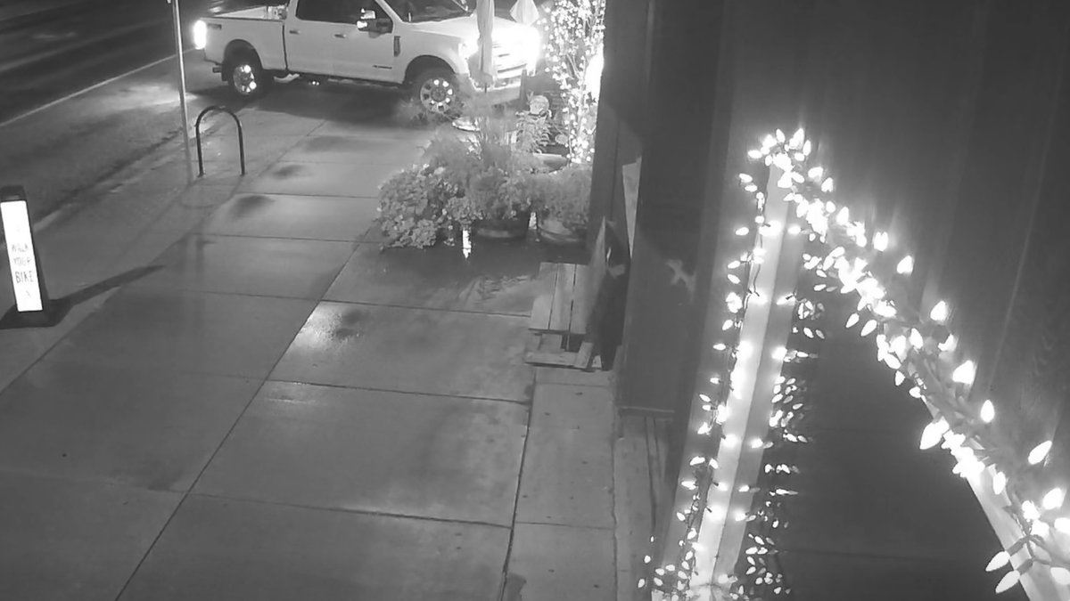 Sheriff’s Office seeks help finding white Ford truck involved in Driggs hit-and-run