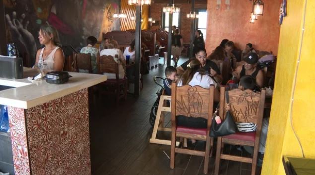 Tres Amigos in Downtown Greeley offered free food to anyone who dined in at the restaurant from opening until closing at 9 p.m. Alcohol was the only item not included in the giveaway.