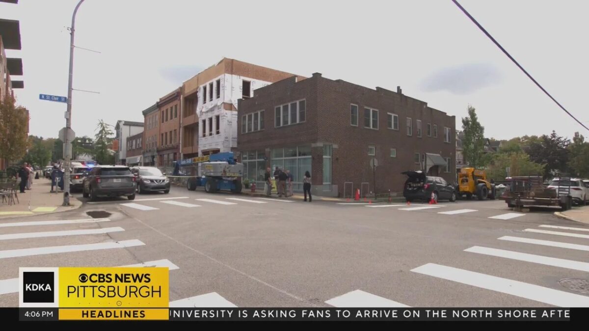 A teenage boy remains in grave condition at a local hospital after he fell 30 feet at a construction site in Pittsburgh's Highland Park neighborhood on Thursday morning.