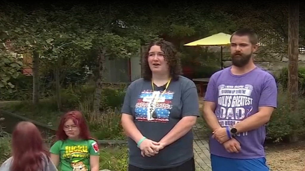 A Kansas family woke up Saturday morning to find their family car missing from the parking lot at the Ronald McDonald House near Kansas City's Crown Center.