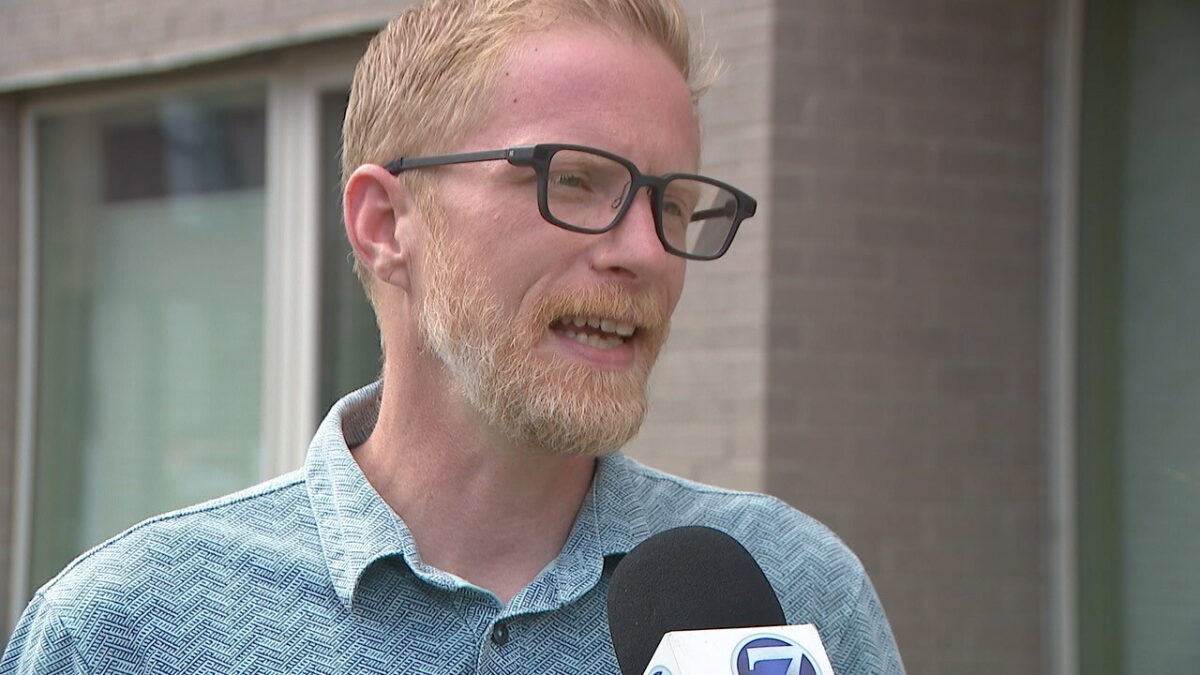 Micaiah Lambright lives near 10th and Broadway and said he heard the most recent takeover on Sunday night.