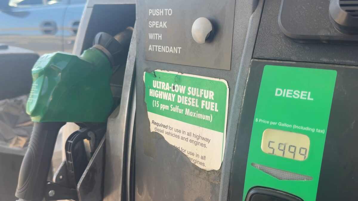 Diesel prices reached record highs again in Missouri and Columbia on Monday