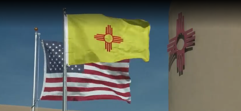 New Mexico leaders are responding to a viral map shared on Truth Social by President Donald Trump over the weekend