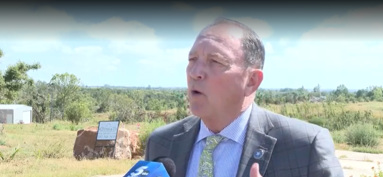 "One of the reasons it took a while to actually get permits was the city went ahead and worked with one of our local businesses to actually take out all the concrete footings that were in there so that the people that own those properties didn't have to use any of their insurance money towards that