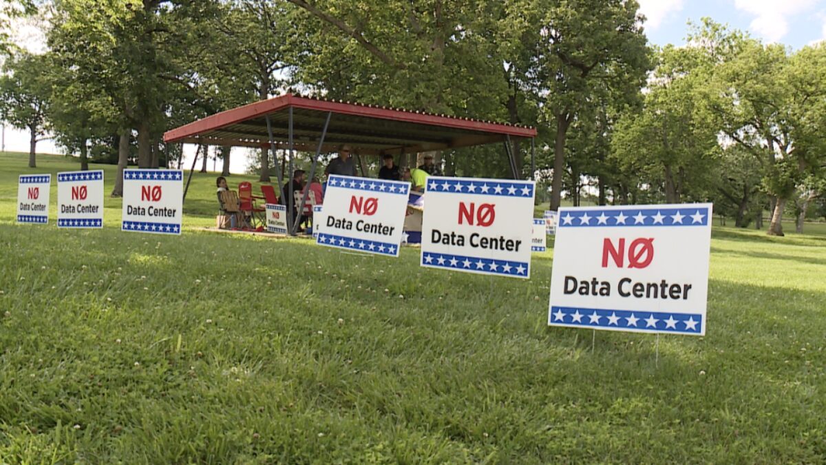 A former employee of the Osawatomie State Hospital is speaking out against a data center project across the street from psychiatric hospital