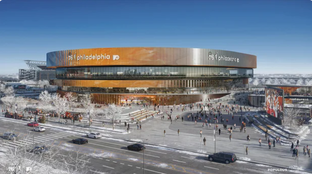 The Sixers have released renderings of what they're temporarily calling the Philly Arena