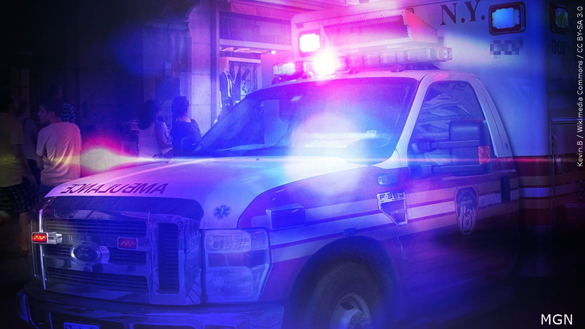 Pedestrian hit by vehicle on Highway 243
