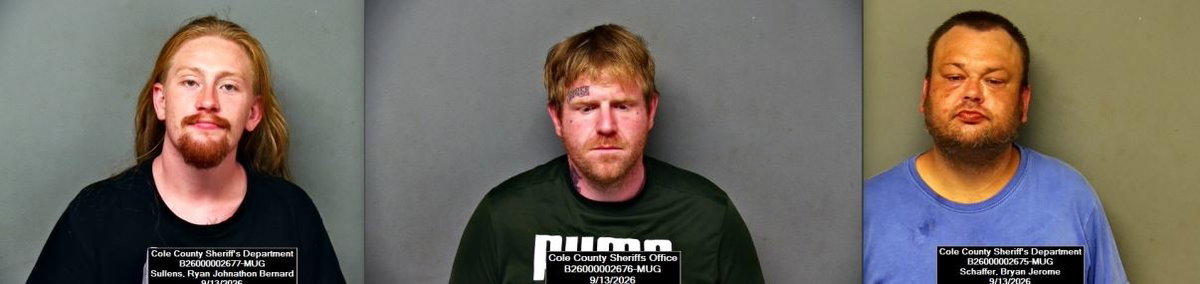 3 men accused in Jefferson City armed robbery involving BB gun