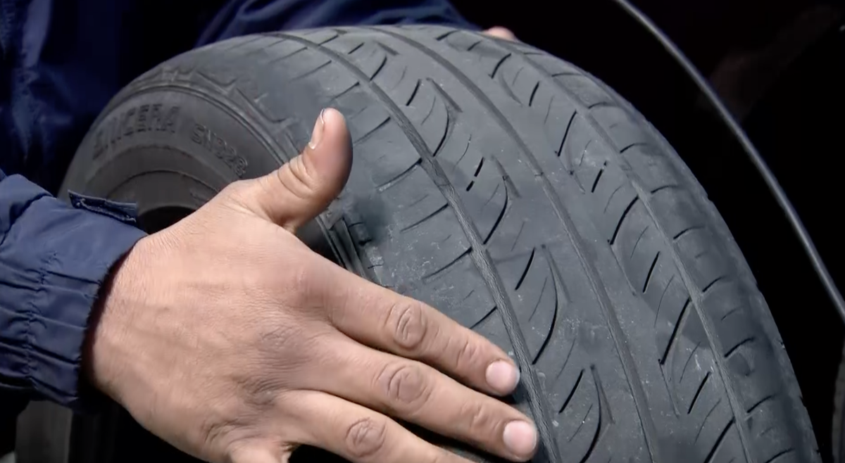 Hidden tire wear can pose a safety risk