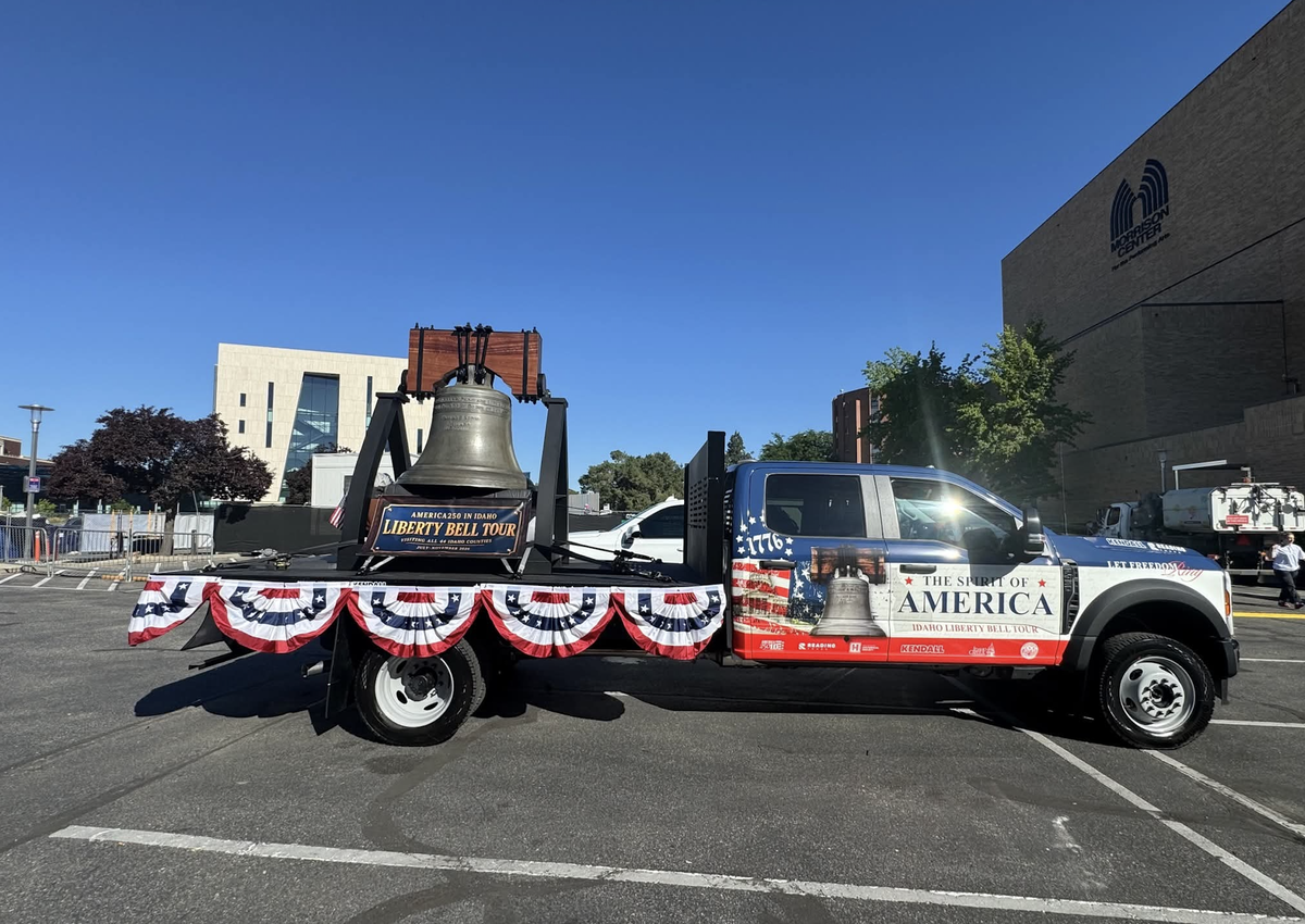 Idaho Liberty Bell to tour Eastern Idaho starting Tuesday
