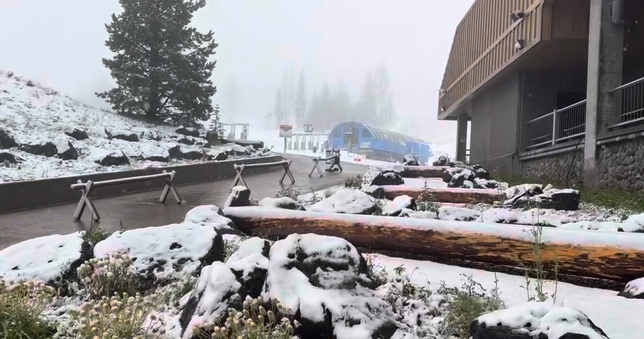 Early snow arrives at Mt. Bachelor ahead of summer season transition