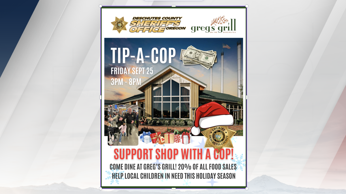 Tip-A-Cop fundraiser will benefit Shop With A Cop program in Bend