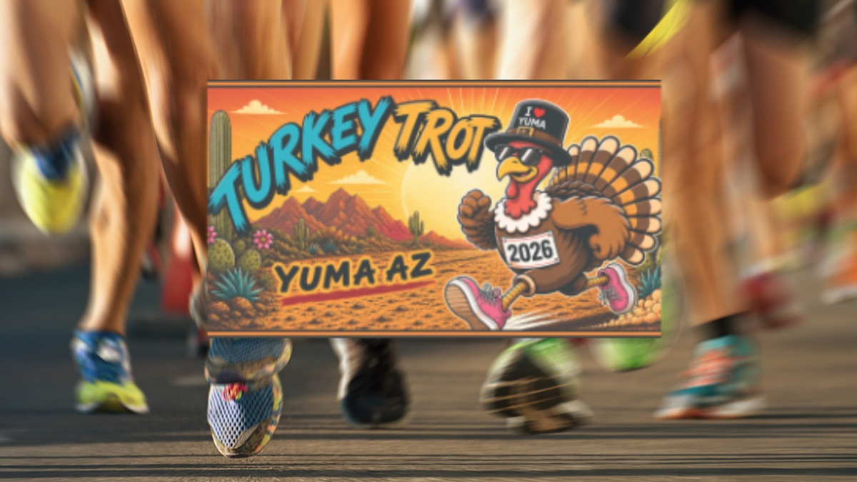 Rise and Run hosting 5k/10k run/walk Turkey Trot in Yuma