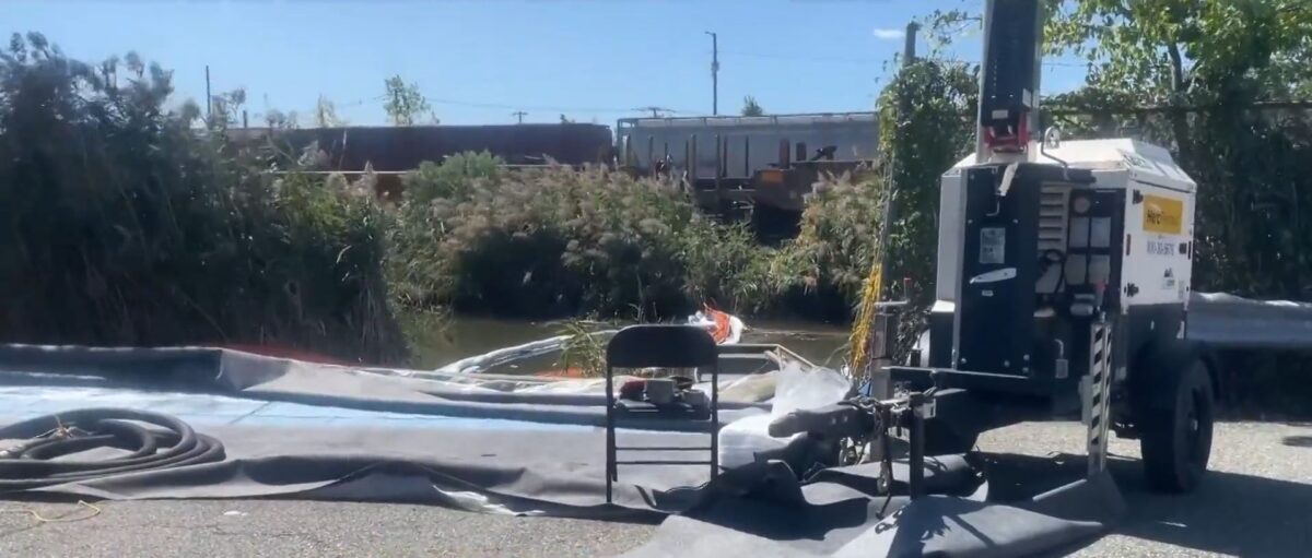 Thousands of gallons of diesel fuel spilled from an AI data center in Secaucus late last week