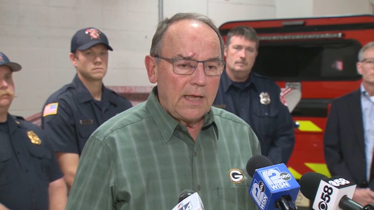 Republican nominee for governor Tom Tiffany says he is lucky to be alive after the plane he was traveling in lost power Saturday night and was forced to make an emergency landing in Lake Wausau.