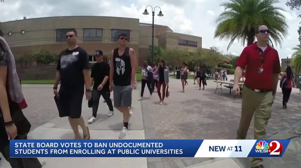 Undocumented students will no longer be eligible to enroll in Florida's public universities after a vote by the Florida Board of Governors.