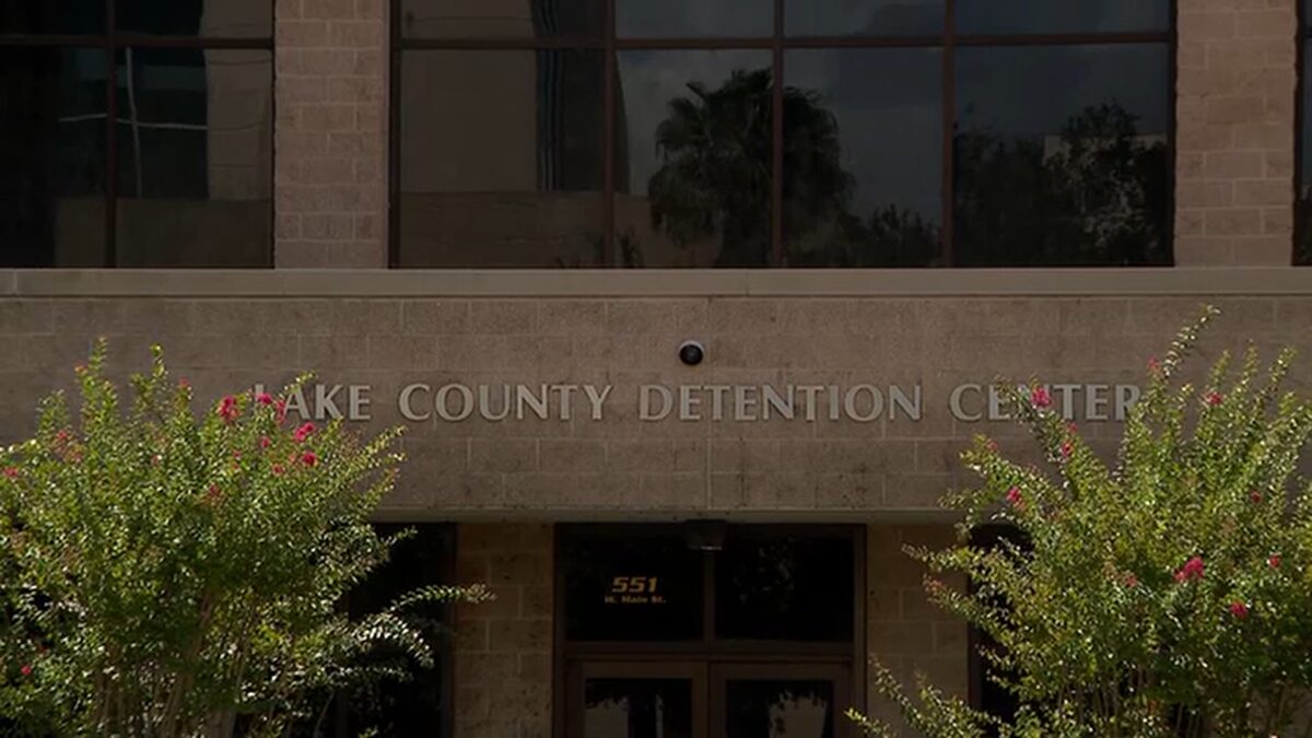 A man in the Lake County Jail is accused of plotting to kill his neighbor