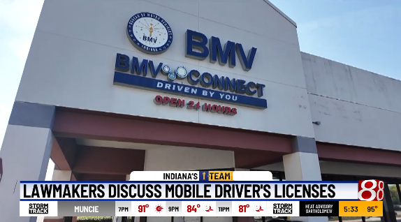 The Indiana Bureau of Motor Vehicles (BMV) plans to launch mobile driver’s licenses within the next 18 months.