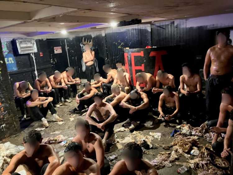 Madison police said they are investigating a case of possible hazing after finding 30 people covered in food