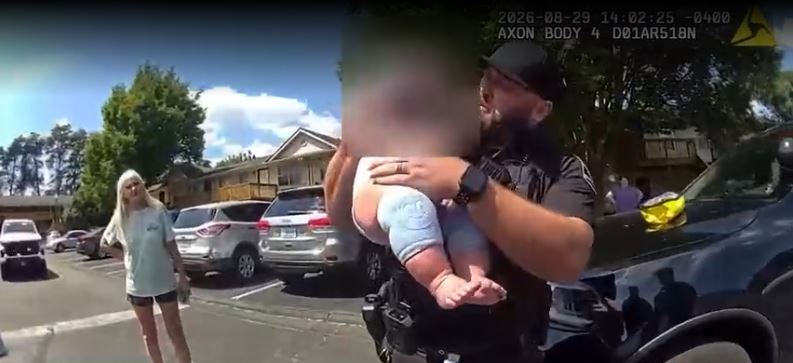 Body-camera video shows the officers rushing into a home and immediately working to clear the baby’s airway. One officer delivered back blows while another retrieved a LifeVac