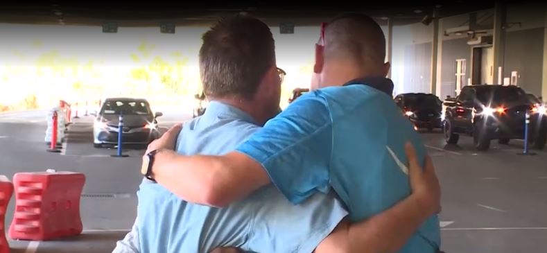 Two local delivery drivers went above and beyond to help save a customer's life. When a Covington woman had a medical emergency and stopped breathing