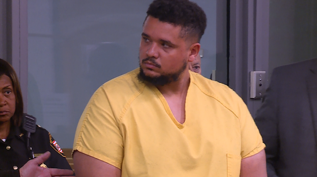 Christopher Evans has been charged with murder in the death of his 24-day-old baby.