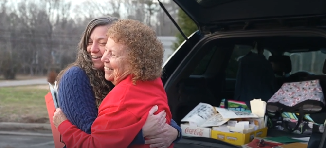 Retired Matoaca educator Tricia Johnson spent countless hours sorting through old photos and writing personal poems to reconnect with nearly 200 former students.