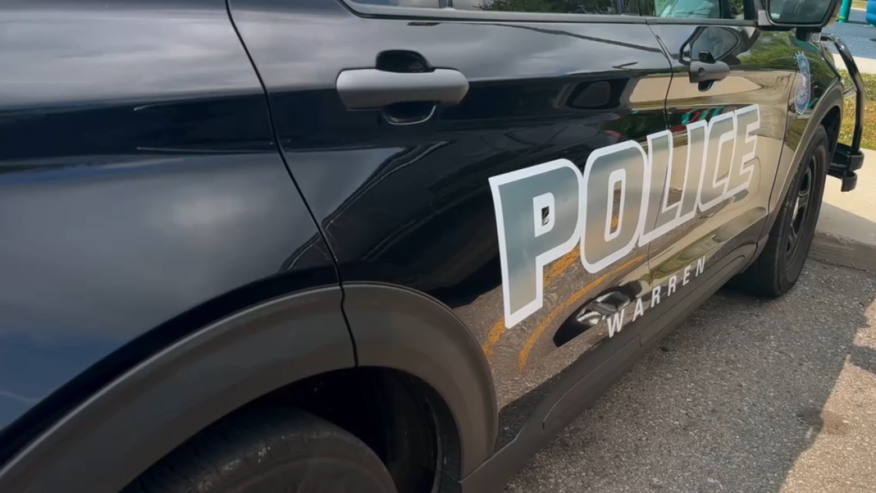 A Warren father has died after he was struck by a car during a driving lesson with his teenage daughter on Sunday afternoon