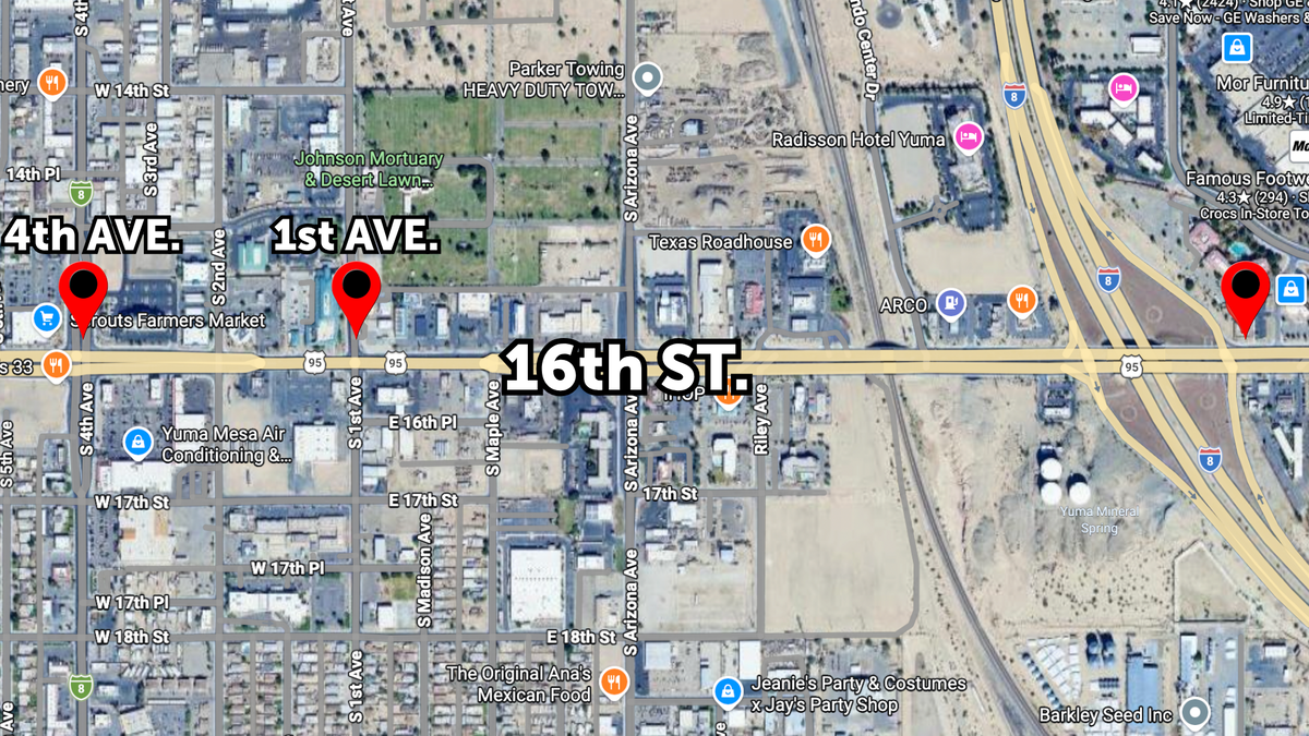 YPD releases top crash sites