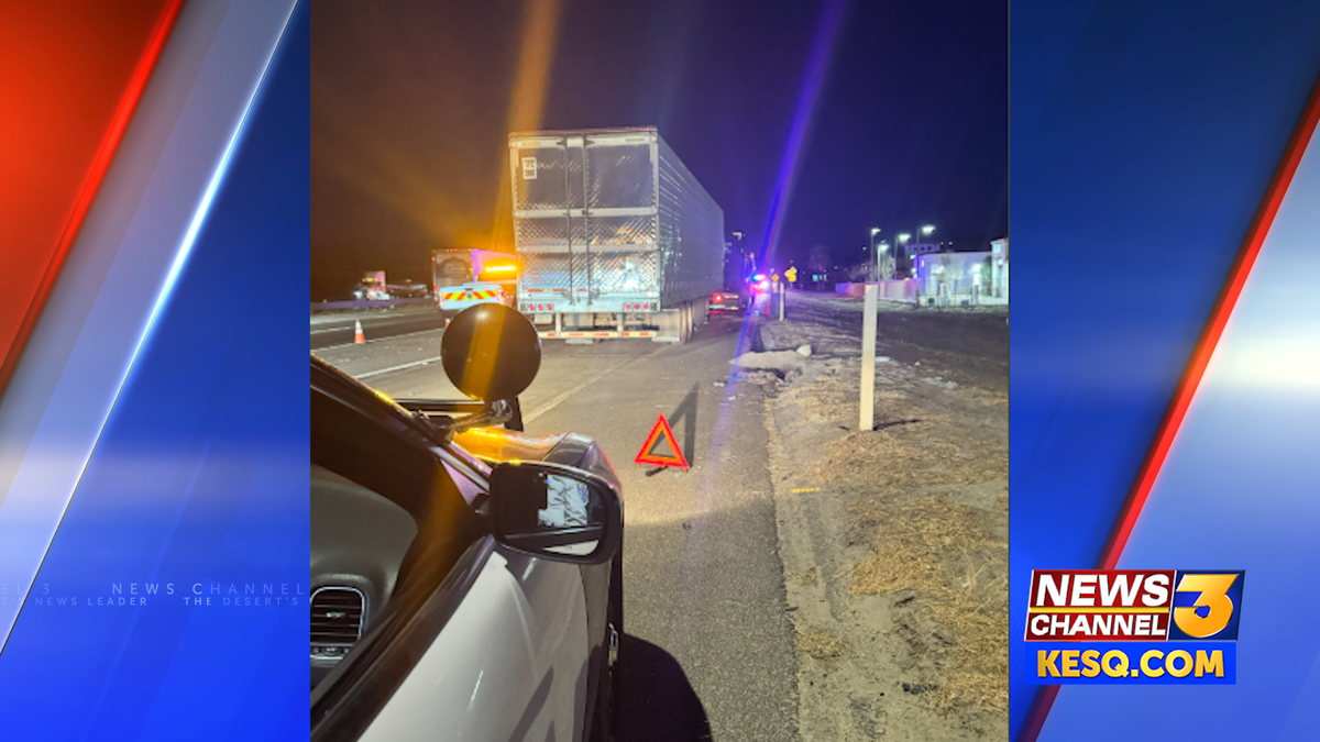 Semi truck leaking diesel fuel causes closure on westbound I-10 Washington Street off-ramp