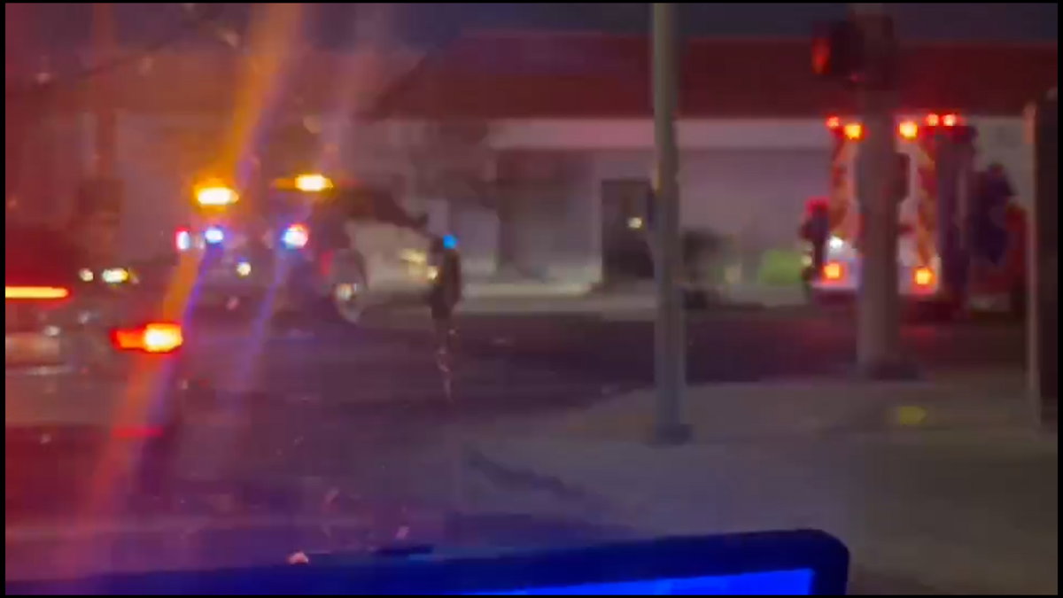 Palm Drive reopens after major injury traffic collision involving pedestrian