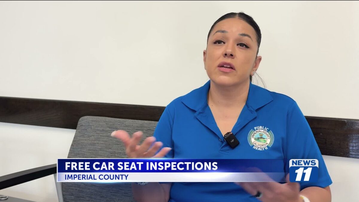 Imperial County hosting free car seat safety inspection event this Saturday