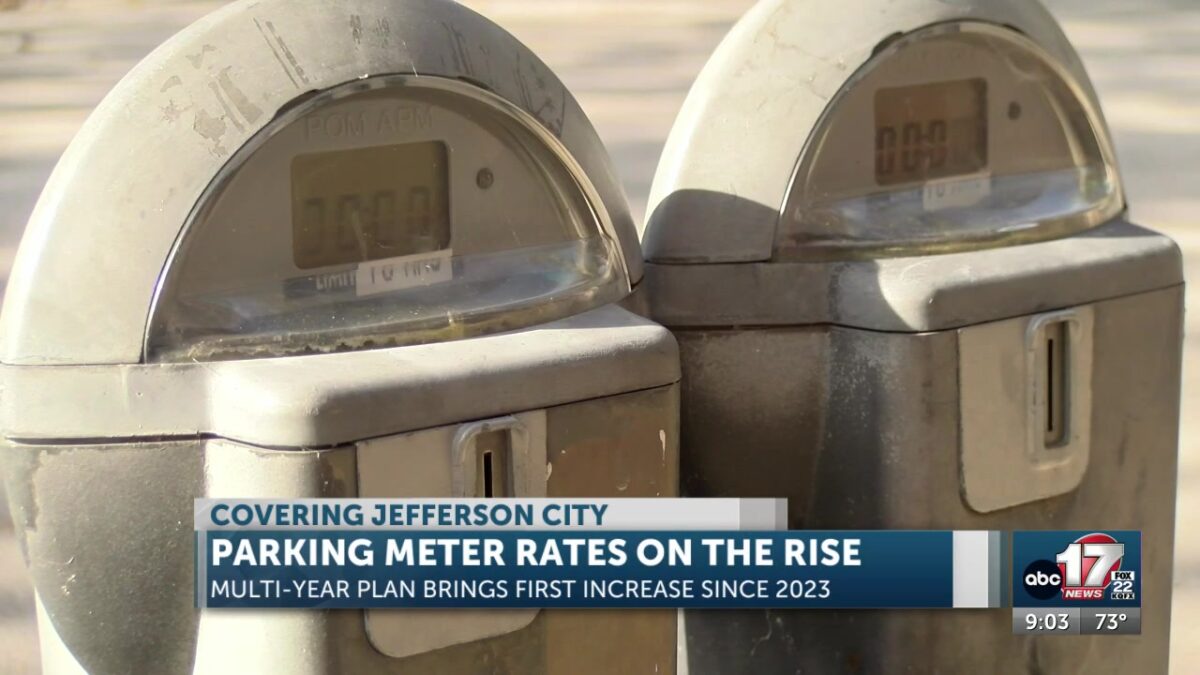 Parking rates increasing as Jefferson City rolls out new kiosks